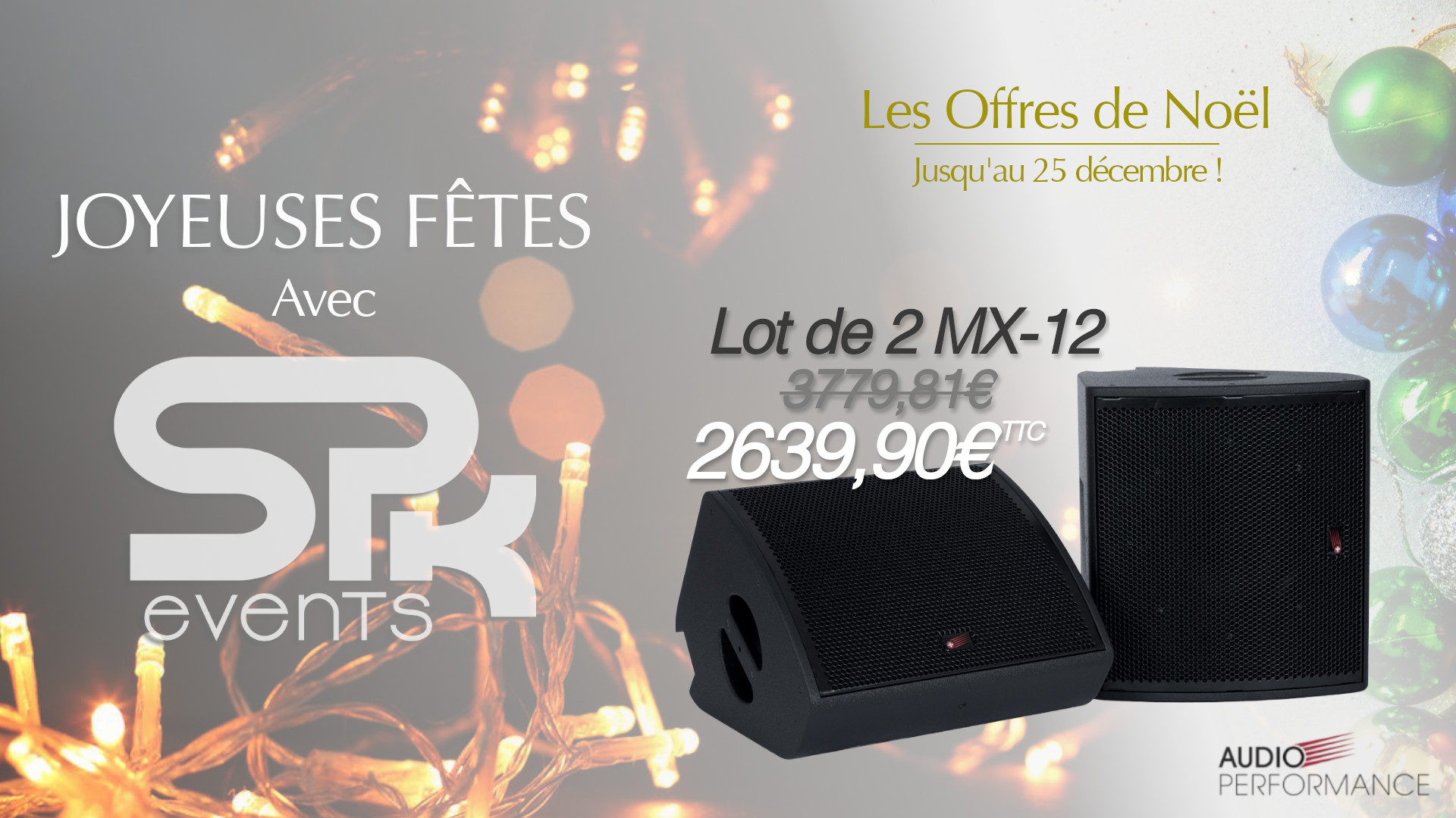 Offre noel - 2x MX-12