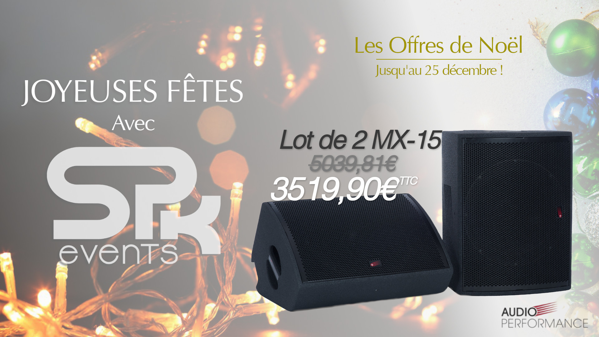 Offre noel - 2x MX-15