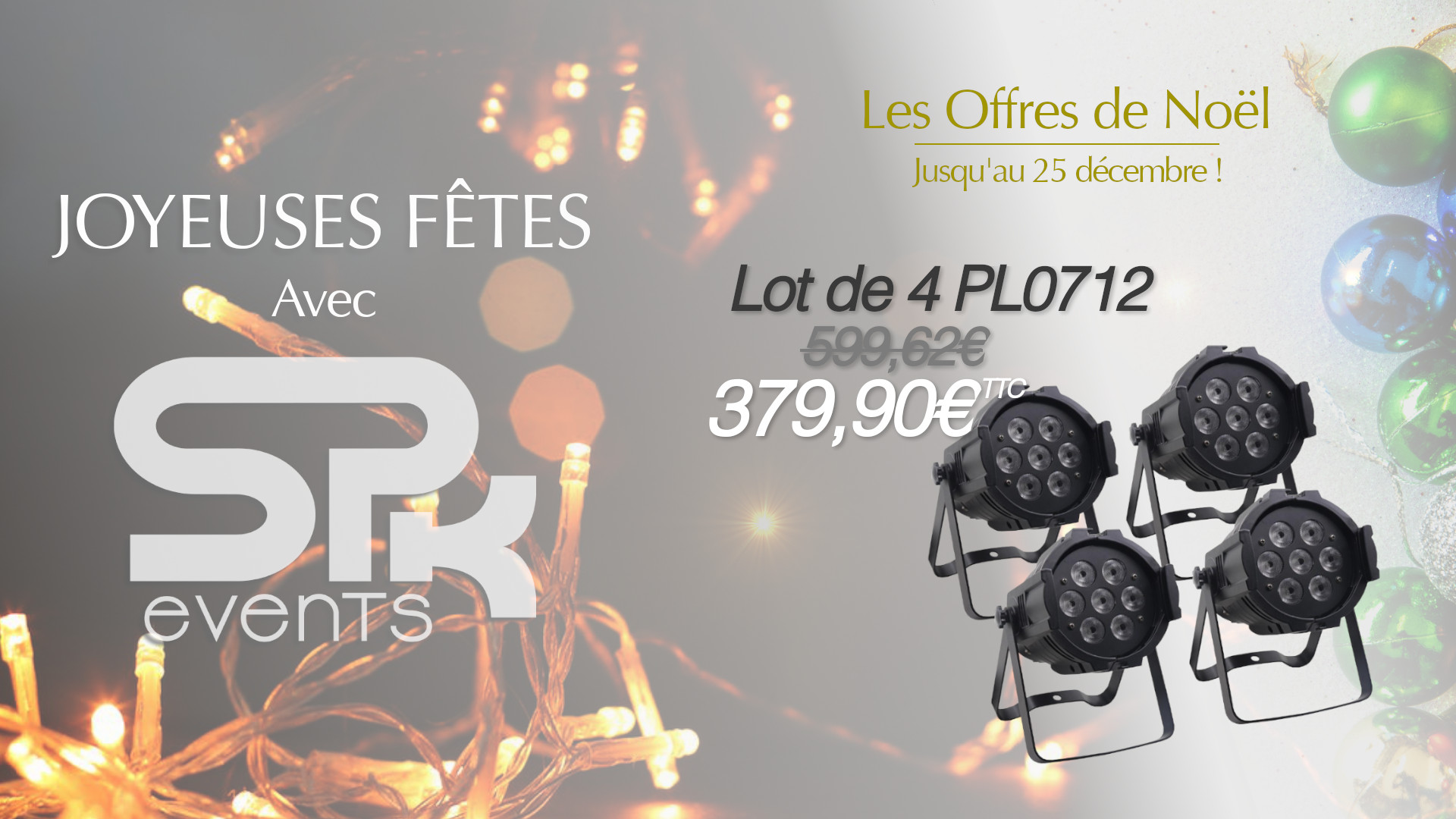 Offre noel - 4x PL0712