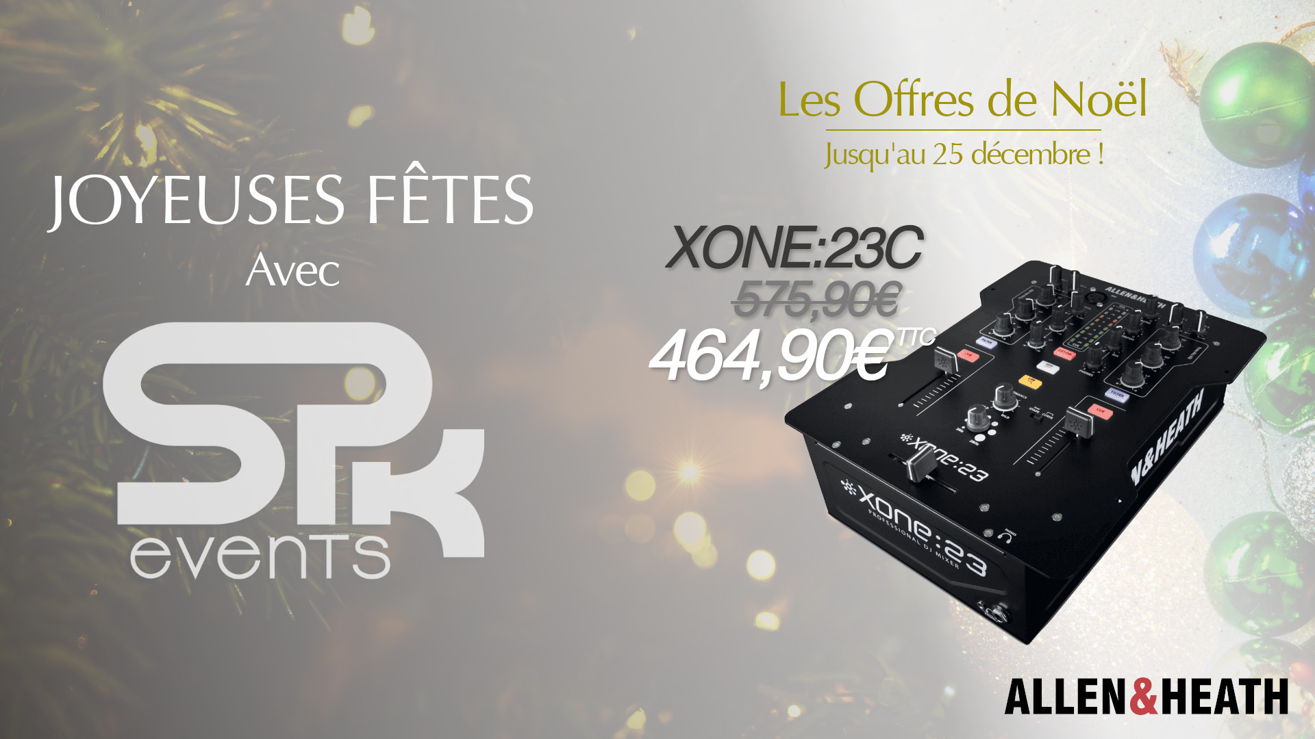 Offre noel - XONE:23C